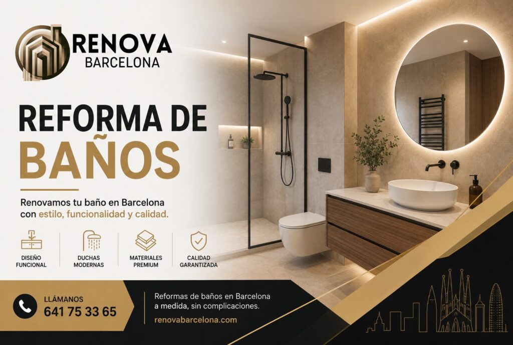 Reformas de baños en Barcelona