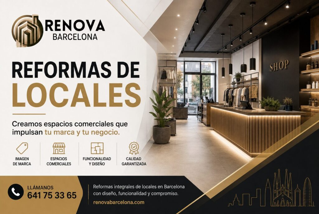 Reformas de locales en Barcelona