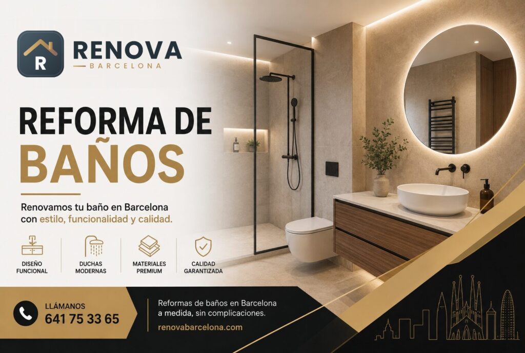 Reformas de baños en Barcelona