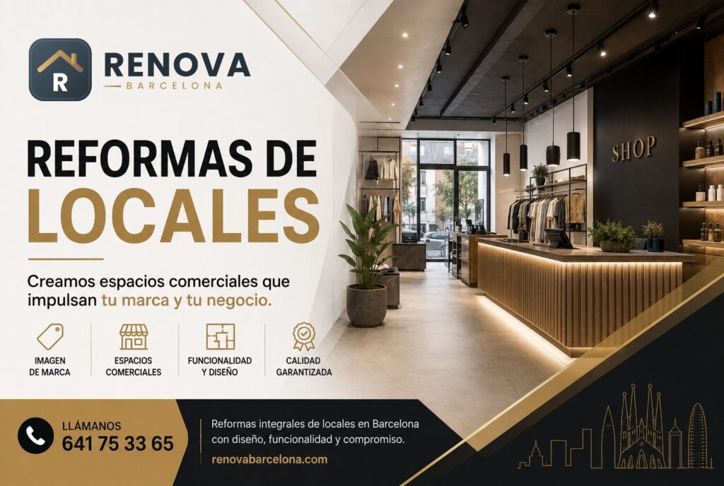 Reformas de locales en Barcelona